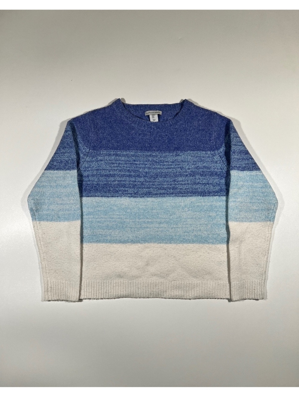 Cupcakes and Cashmere striped short sleeve sweater